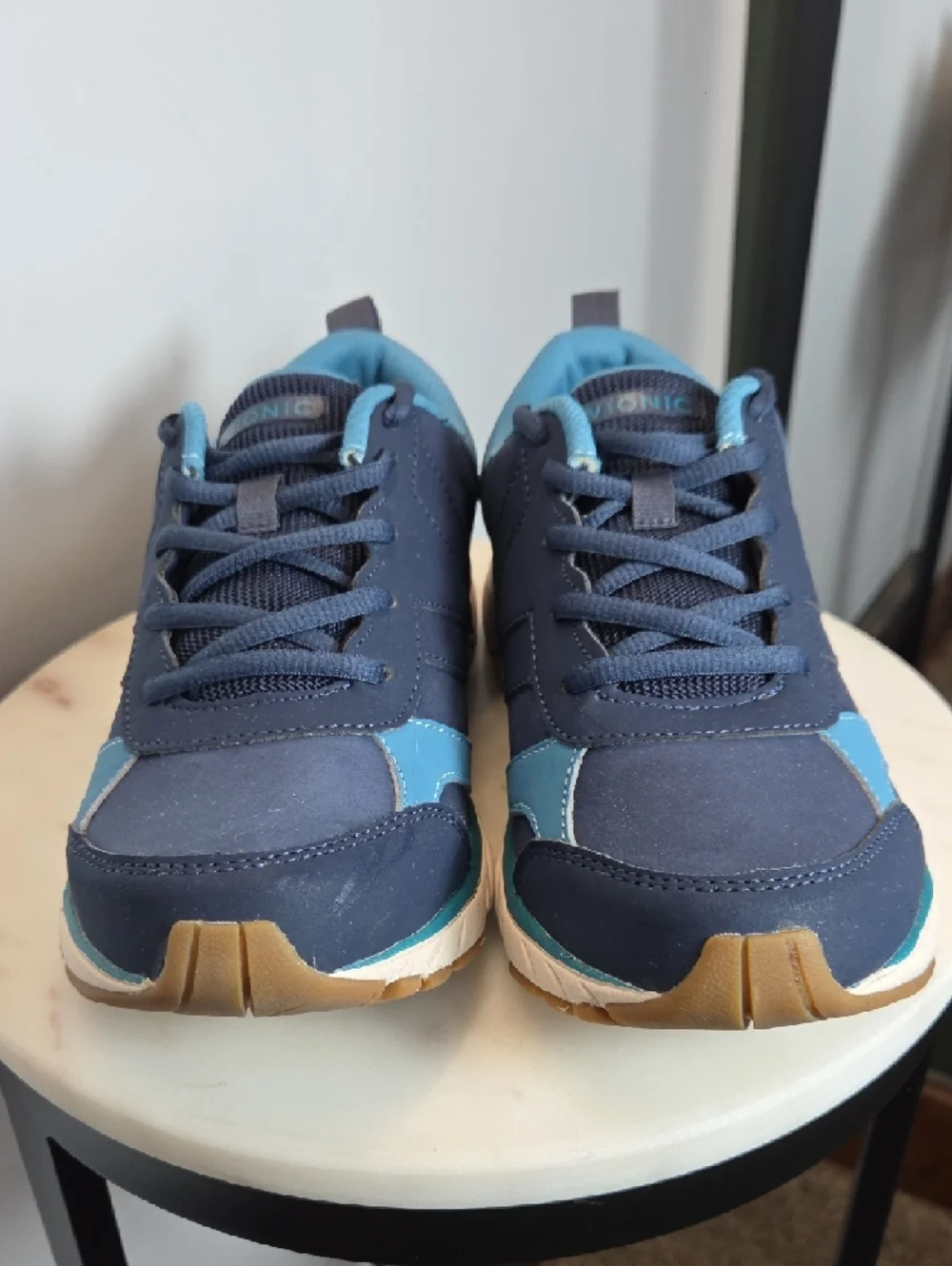 Vionic Navy and Light Blue Women's Athletic Sneakers Size 8 Waterproof